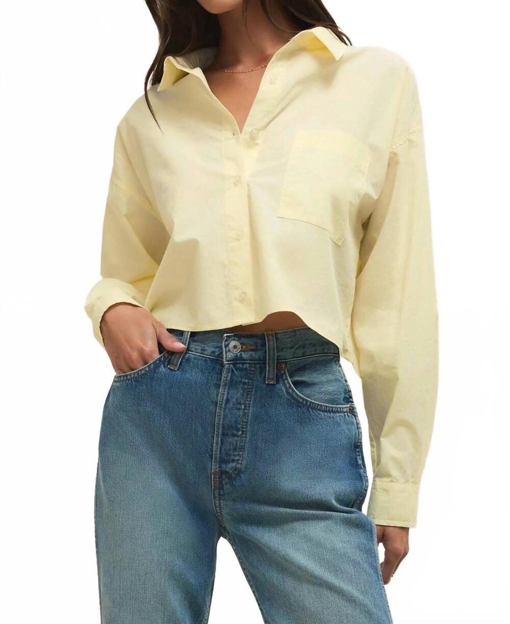 NEW Z SUPPLY women's lisette top in pineapple